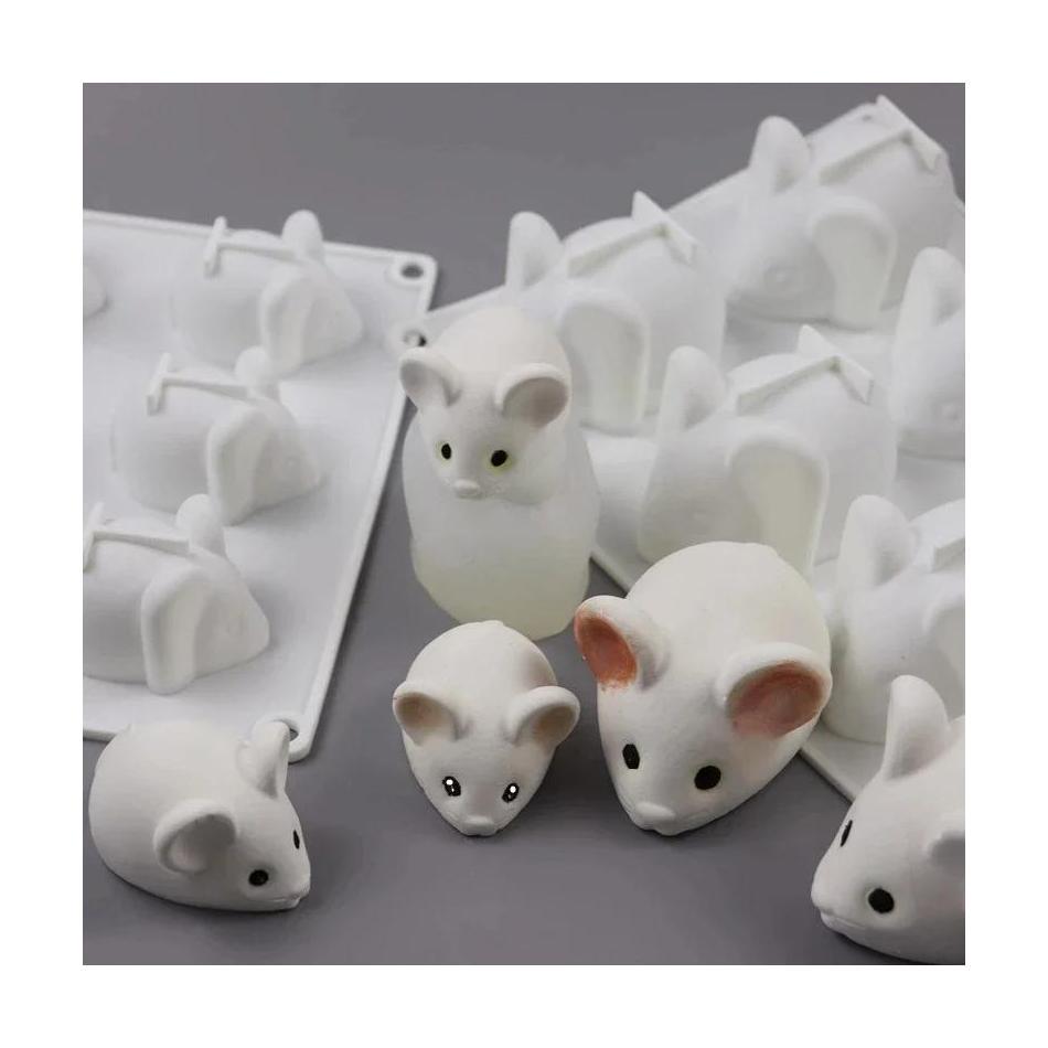 Bunny Cake Mold - 1 Buah Cetakan Tikus Bentuk Lucu