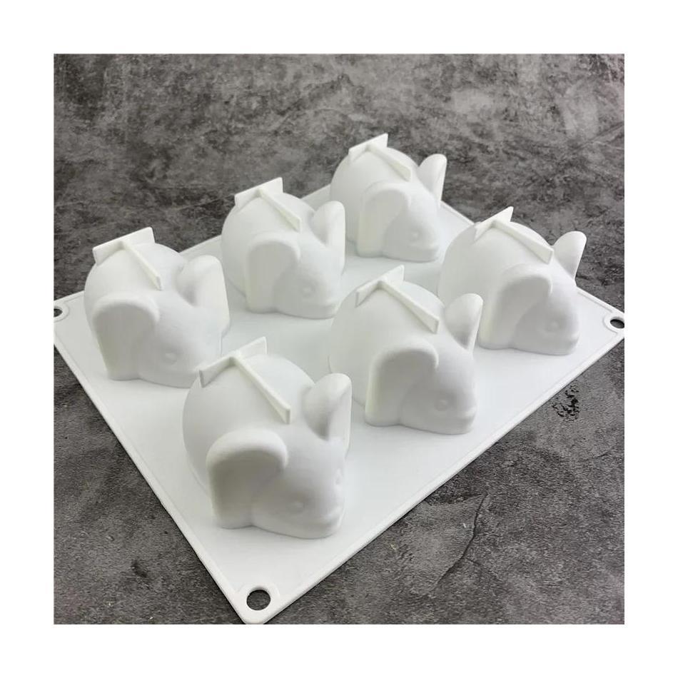 1 Buah Cetakan Tikus Bentuk Lu - Bunny Cake Mold ulasan dan harga