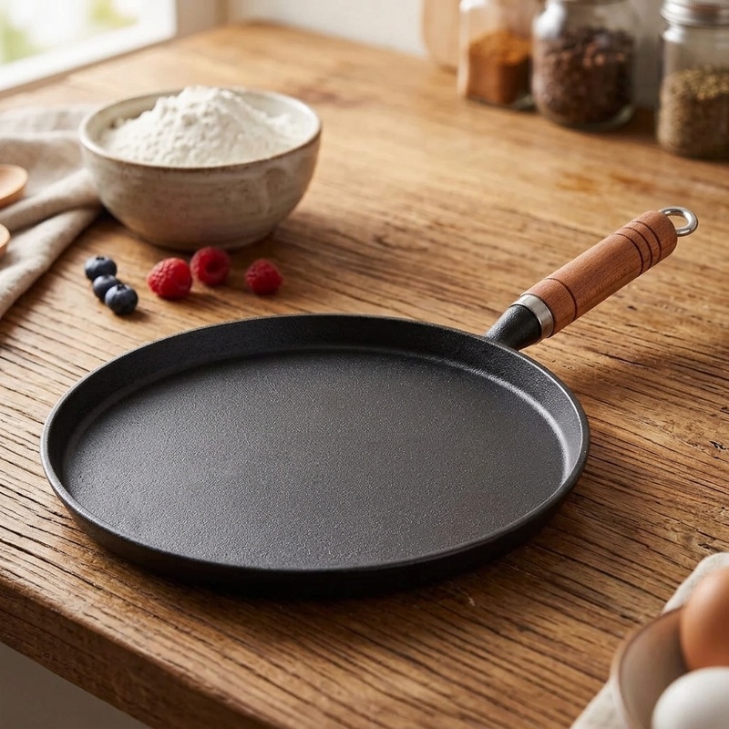 Wajan Penggorengan Besi Cor 20 - Cast Iron Corn ulasan dan harga