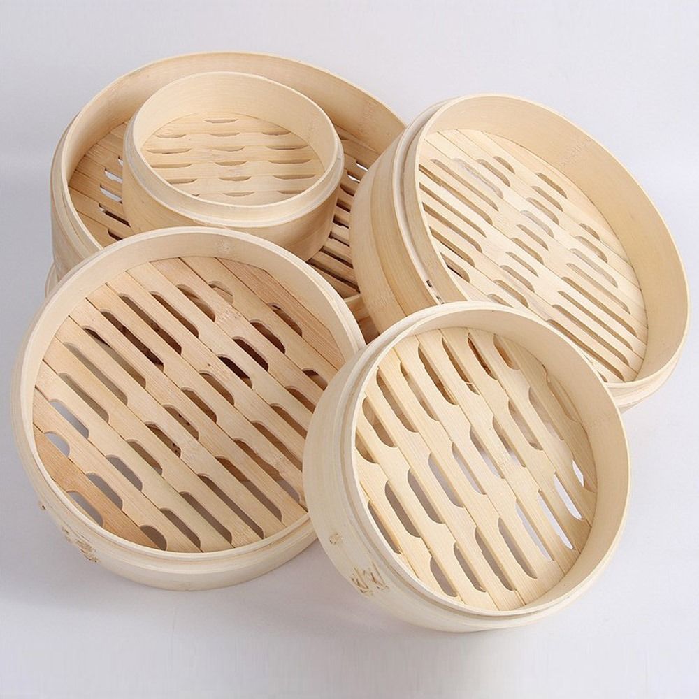 Keranjang Kukusan Bambu Cina d - Bao Steamer Bamboo ulasan dan harga