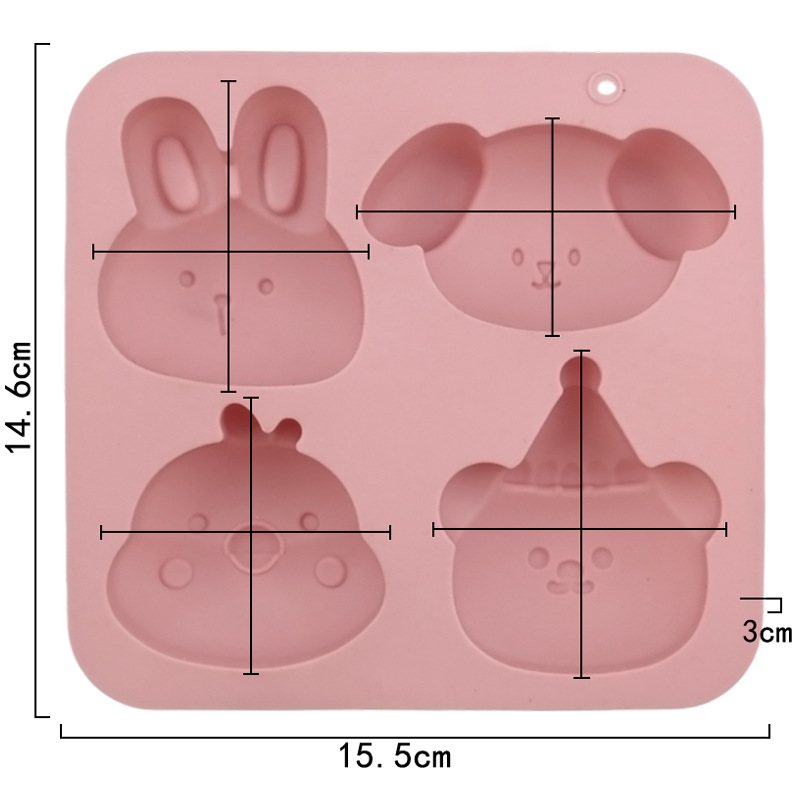 Cetakan Kue Silikon Bentuk Ana - Bunny Cake Mold ulasan dan harga