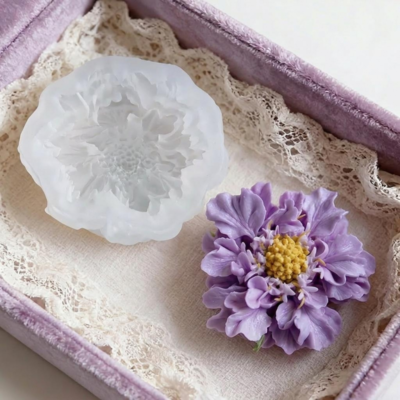 1 Cetakan Silikon Bunga Biru I - Potsticker Mold ulasan dan harga
