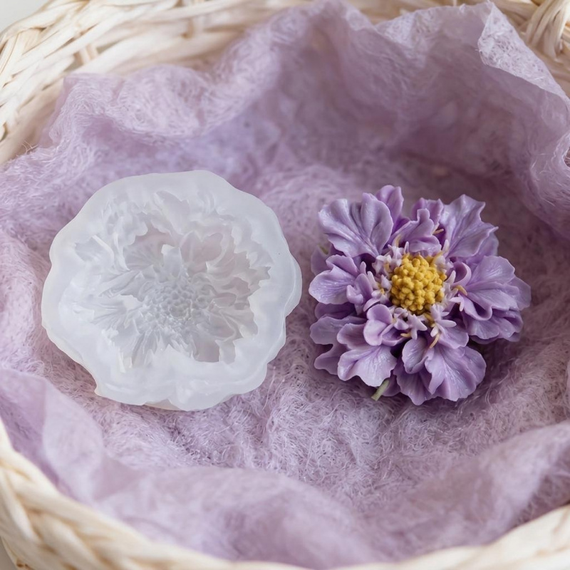 1 Cetakan Silikon Bunga Biru I - Potsticker Mold ulasan dan harga