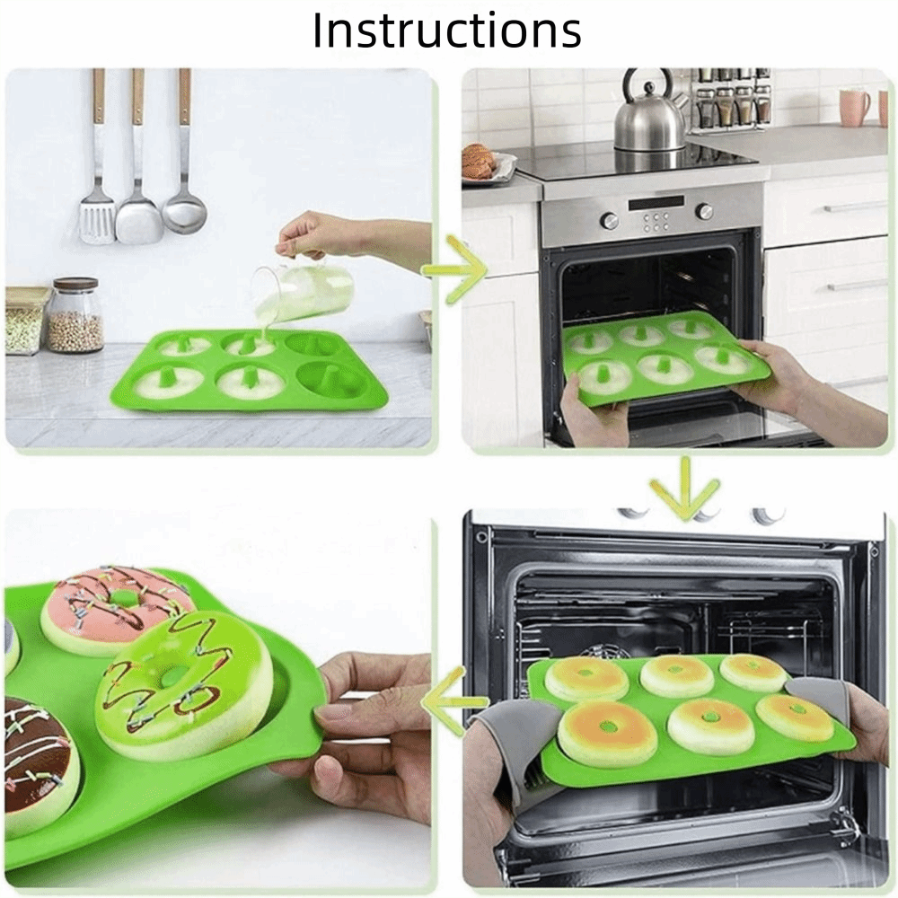 Cetakan Donat Silikon Baru Tah - Donut Mold Silicone ulasan dan harga